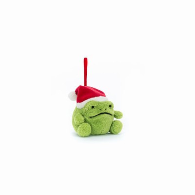 Jellycat Ricky Rain Frog Decoration New Zealand | EFIMW7365